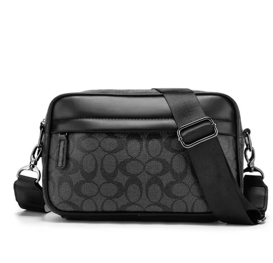 Bolso de hombre en piel coach